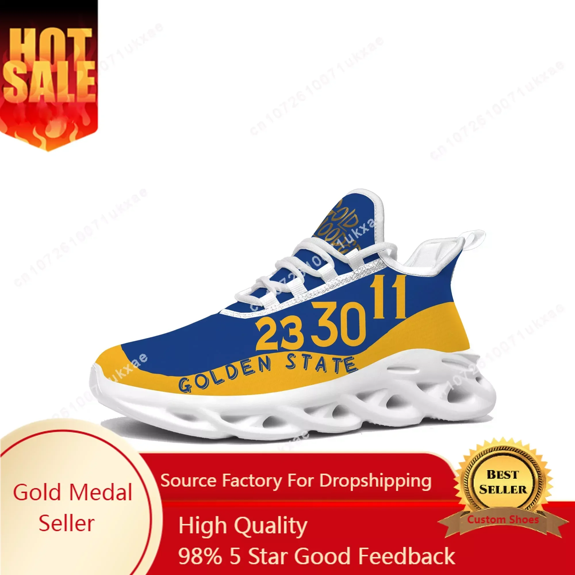 Men'S Fashion Running Shoes - ゴールデンステートナンバー 30 11 23 ゴールドブラッドフラッツスニーカーメンズレディーススポーツランニングシューズ DIY