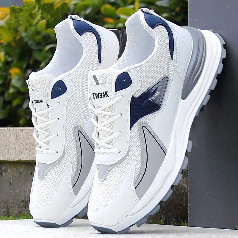 Men'S Fashion Running Shoes - ファッションメンズシューズ多用途メッシュメンズスニーカーブランド通気性ランニングシューズ滑り止めプラットフォームスポーツシューズ男性 Tenis Masculino