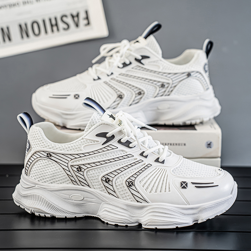 Men'S Fashion Running Shoes - メンズスピードカジュアルスニーカー、四季対応、ソフトソール、滑り止め、通気性、アウトドアランニングシューズ、ファッショナブルなユース向け
