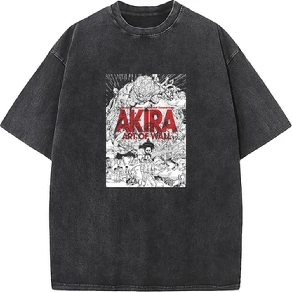 アキラマンガグラフィックプリント Tシャツヴィンテージウォッ - Graphic Tee Oversized のレビューと価格