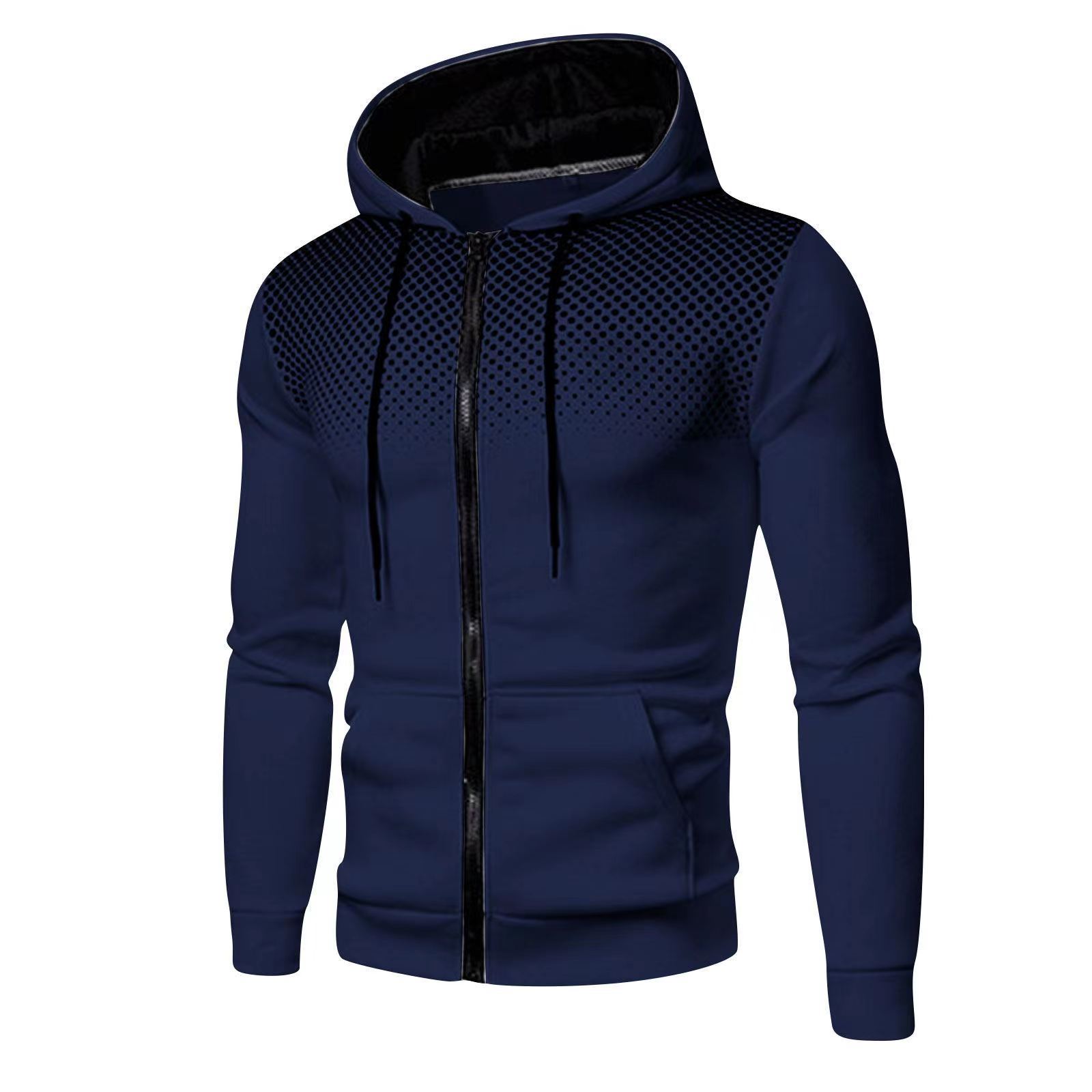 2025年新作 メンズジッパーフーディー アウトドアプリント - Men'S Fashion Zipper Hoodie のレビューと価格