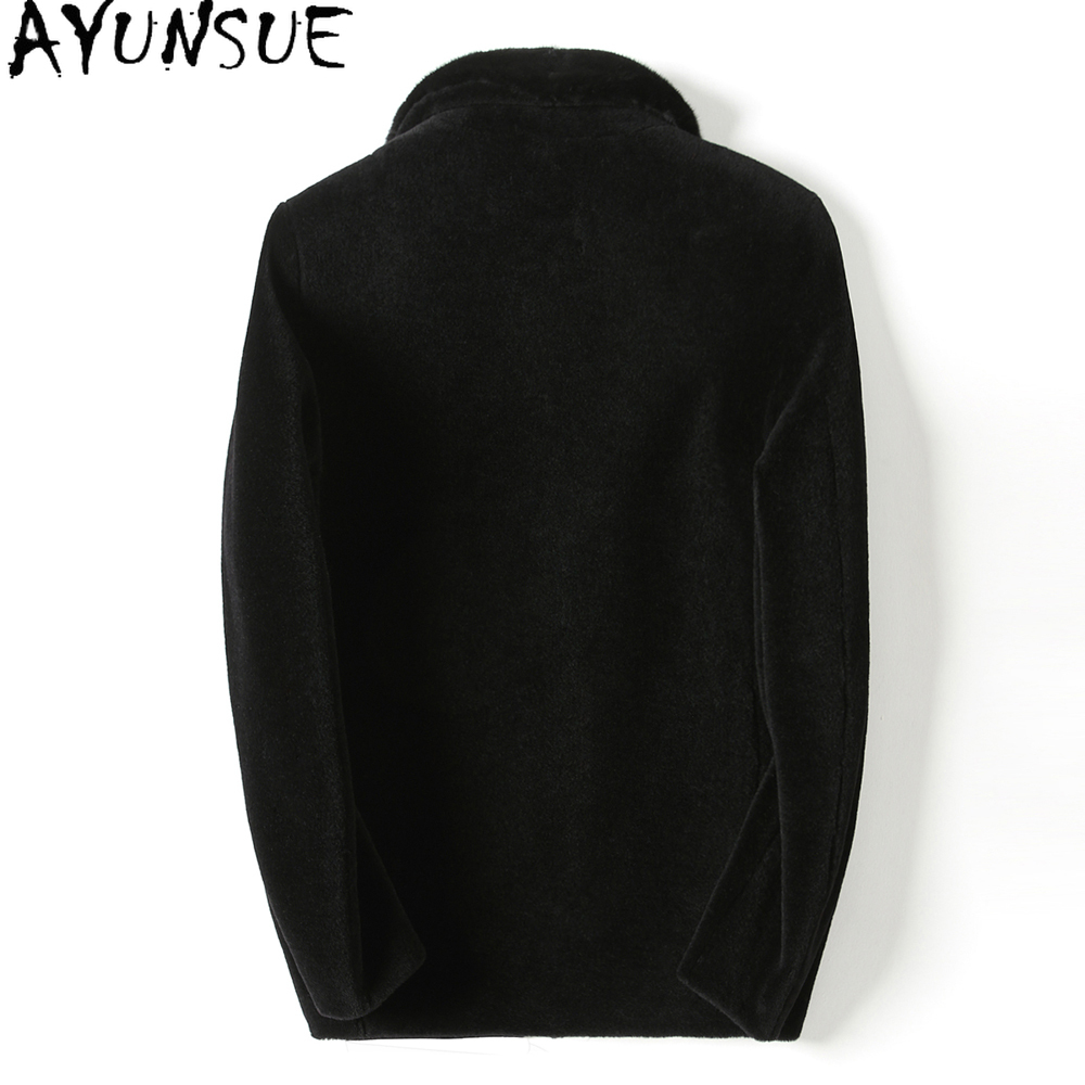 AYUNSUE カジュアル 100% ウールコート メンズ  - Mens Fashion Winter 2025 のレビューと価格
