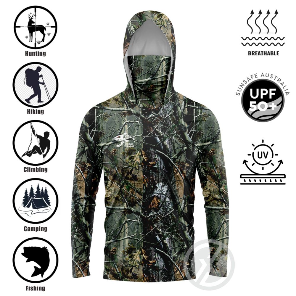 UPF50+ フード付きフィッシングシャツ 内蔵フェイスゲイ - Mens Fashion Summer のレビューと価格