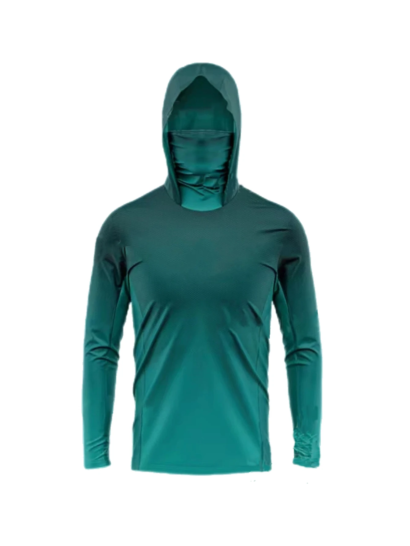 メンズ長袖フィッシングフーディーマスク、UVカット日焼け防止 - Mens Fashion Summer のレビューと価格