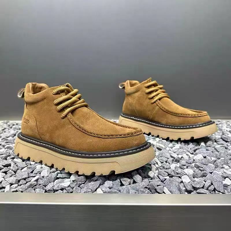 秋冬メンズプラットフォームブーツデザイナーノンスリップオート - Mens Fashion Winter 2025 のレビューと価格