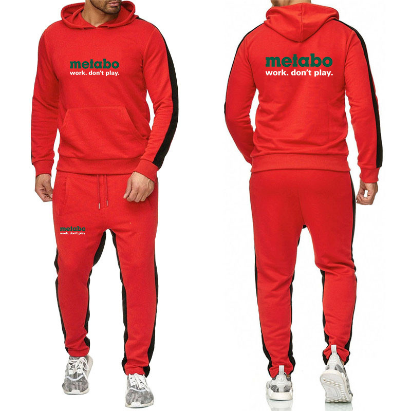 メタボツールズのロゴプリント、2026年春・秋のメンズ向け高 - Men'S Fashion Zipper Hoodie のレビューと価格