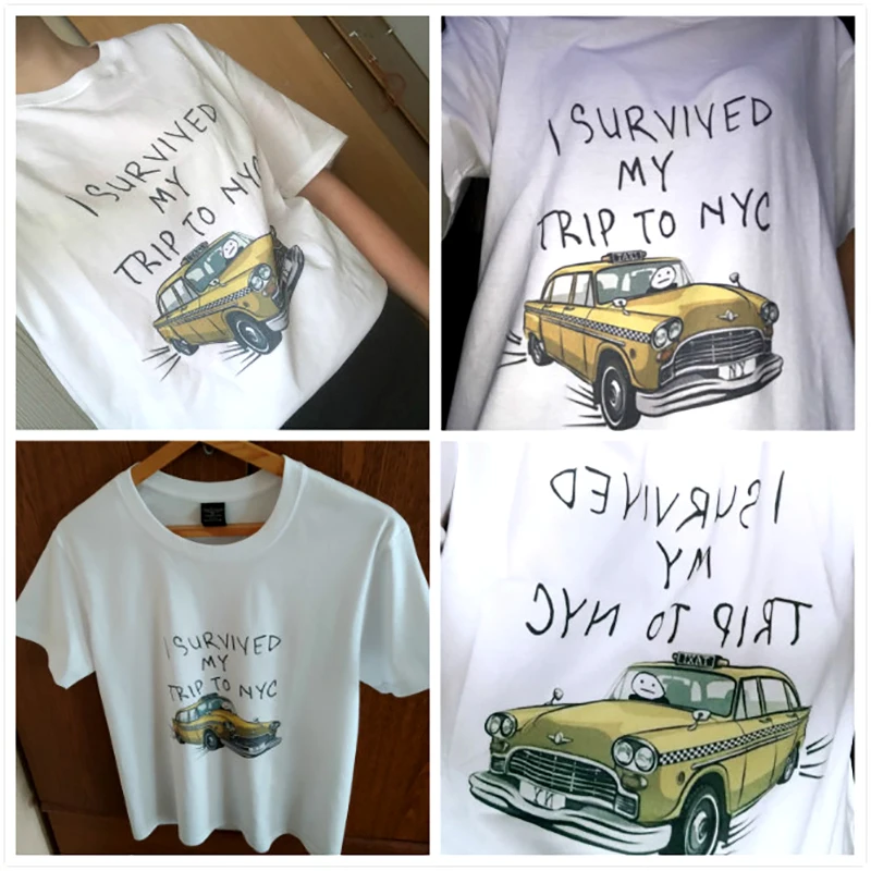面白い Tシャツ男性女性私はニューヨークへの旅行を生き延びま - Men'S Fashion Nyc のレビューと価格