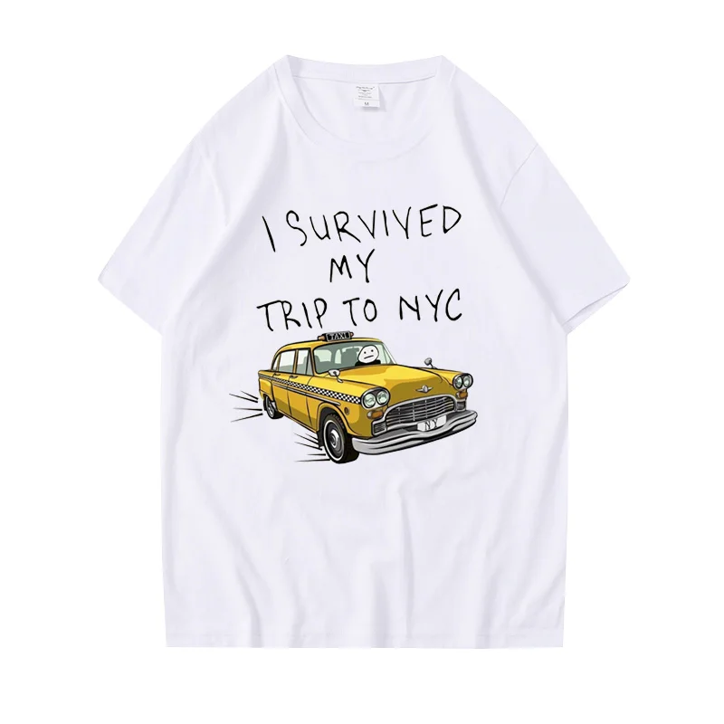 面白い Tシャツ男性女性私はニューヨークへの旅行を生き延びま - Men'S Fashion Nyc のレビューと価格