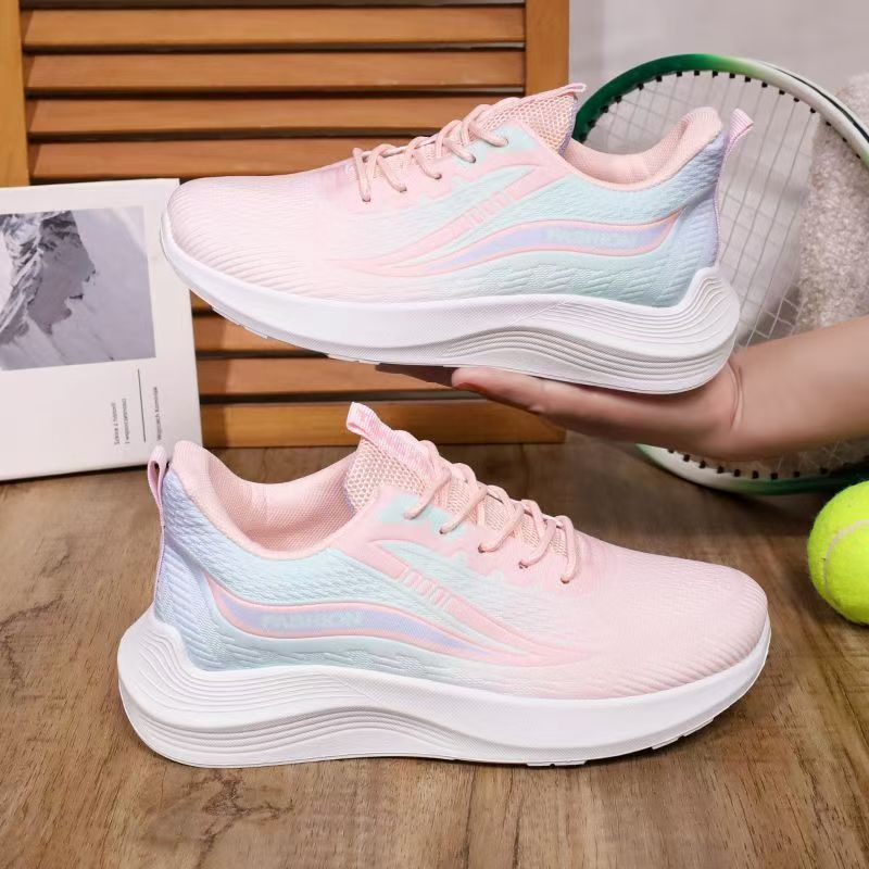 女性ランニングシューズ通気性メッシュ軽量スニーカーソフトソー - Men'S Fashion Running Shoes のレビューと価格