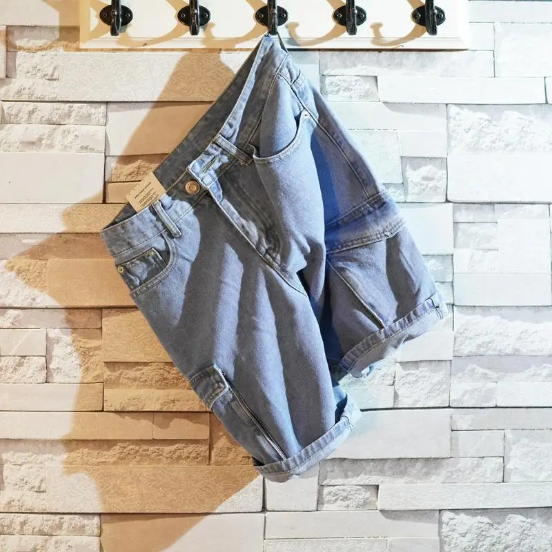 メンズルーズストレートショートジーンズパンツ、ワイドマンデニ - Men'S Fashion With Baggy Jeans のレビューと価格