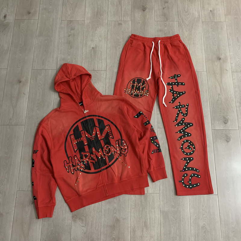ファッションストリートファッションブランドHARMONYのフ - Men'S Fashion Zipper Hoodie のレビューと価格