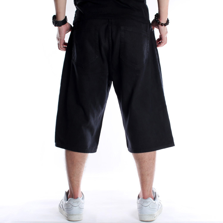 夏の男性ヒップホップハーレムデニムジーンズショールースコット - Men'S Fashion With Baggy Jeans のレビューと価格