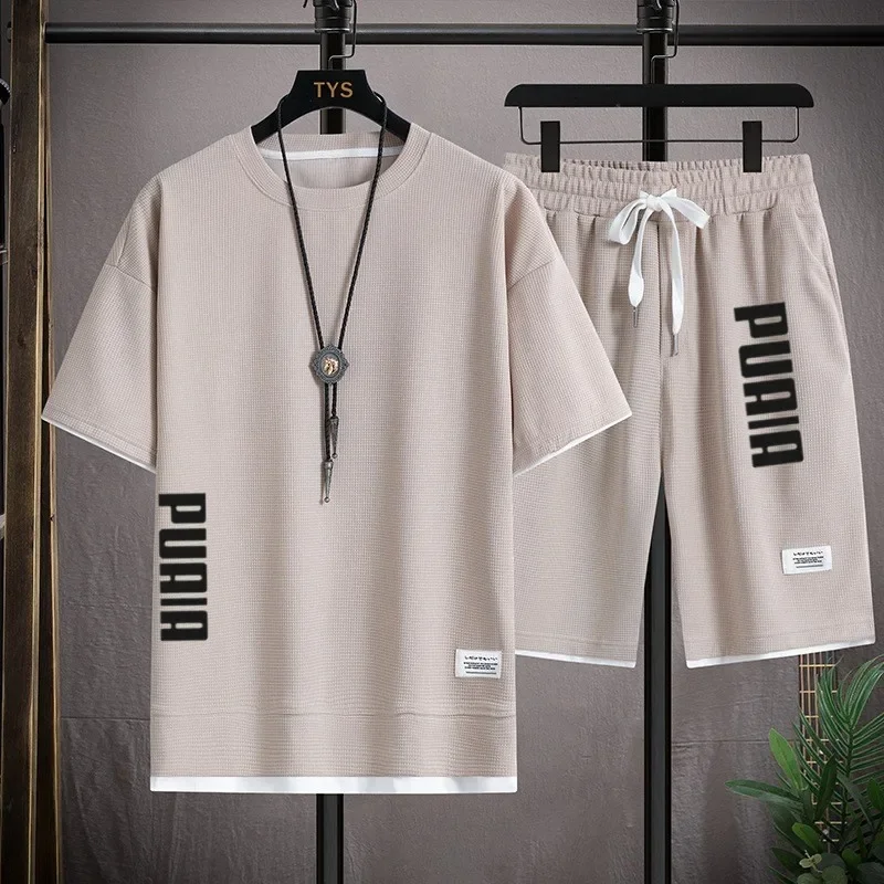 2026年新作 メンズTシャツ＆ショートパンツセット 2-i - Men'S Fashion Course のレビューと価格