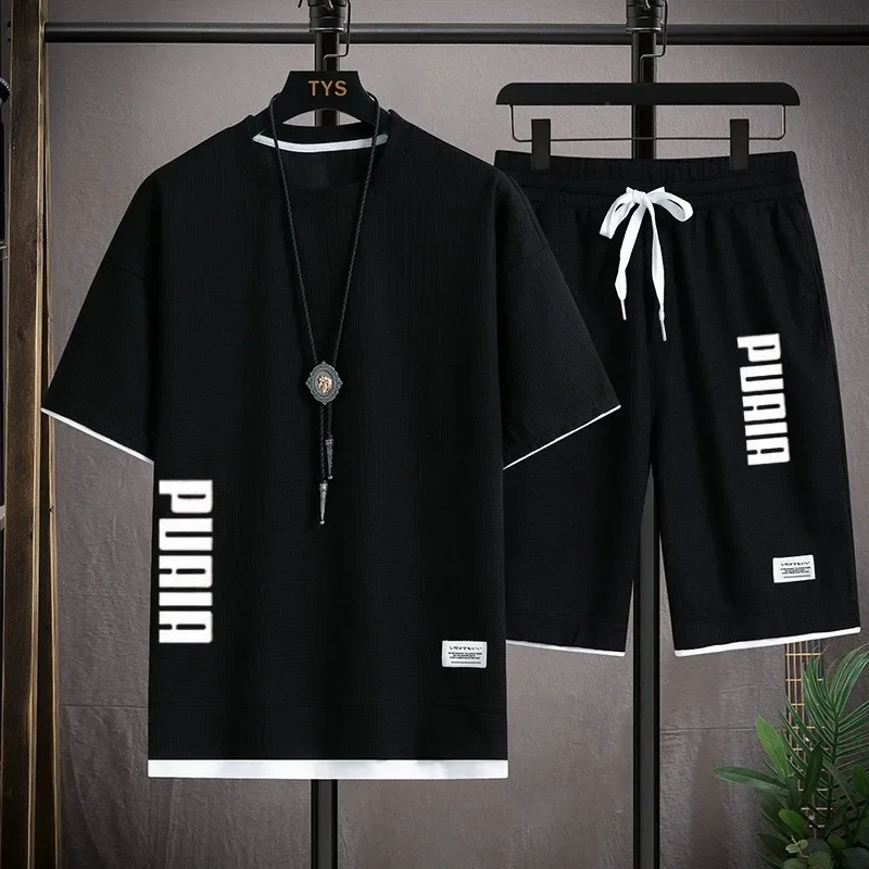 2026年新作 メンズTシャツ＆ショートパンツセット 2-i - Men'S Fashion Course のレビューと価格