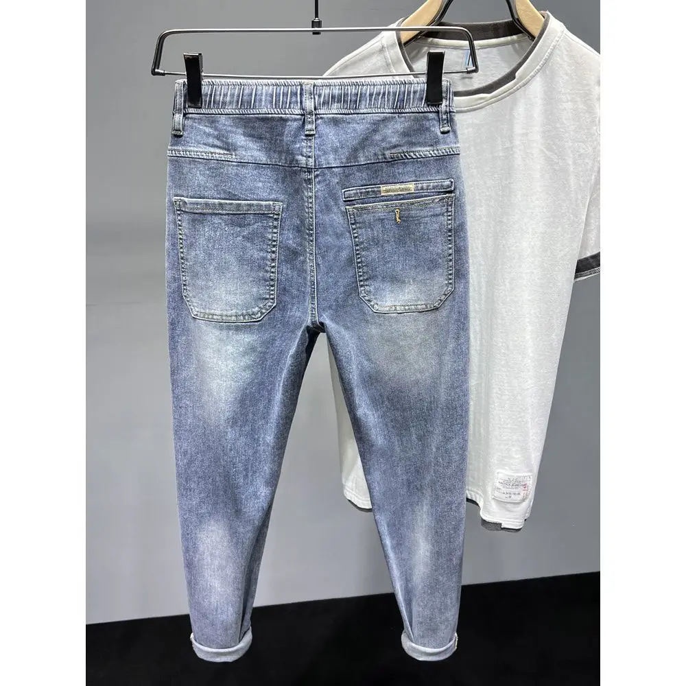 メンズラグジュアリージーンズ,新しい韓国の夏のファッション, - Men'S Fashion With Baggy Jeans のレビューと価格