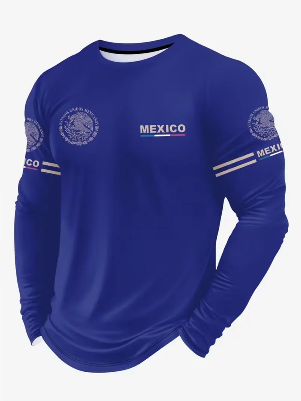 メンズメキシコイーグルプリントTシャツ、ファッショナブルで快 - Men'S Fashion Course のレビューと価格