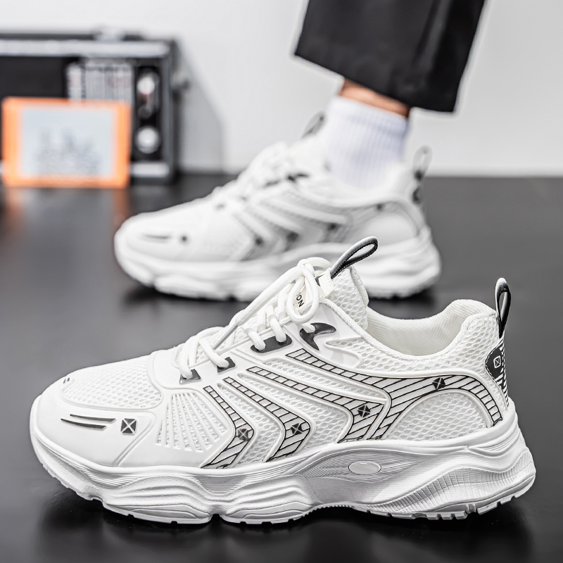 メンズスピードカジュアルスニーカー、四季対応、ソフトソール、 - Men'S Fashion Running Shoes のレビューと価格
