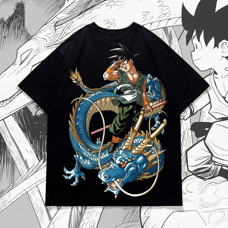 ワンピース ルフィ ニカ ギア5 両面プリントTシャツ、オー - Graphic Tee Oversized のレビューと価格