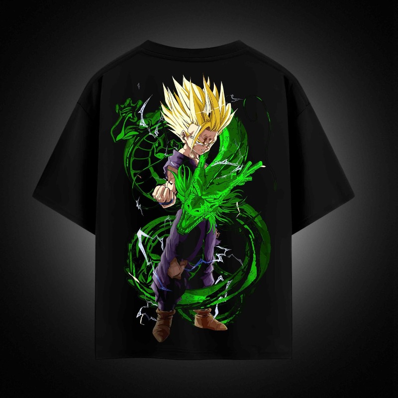 ワンピース ルフィ ニカ ギア5 両面プリントTシャツ、オー - Graphic Tee Oversized のレビューと価格