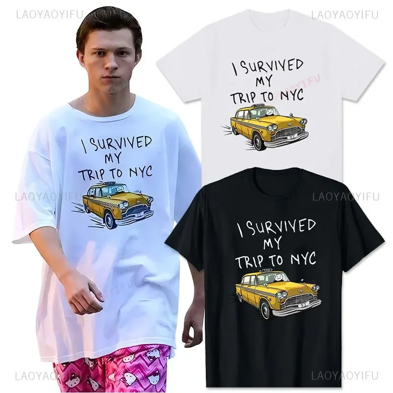 トム・ホランドと同じスタイル「I Survived My T - Men'S Fashion Nyc のレビューと価格