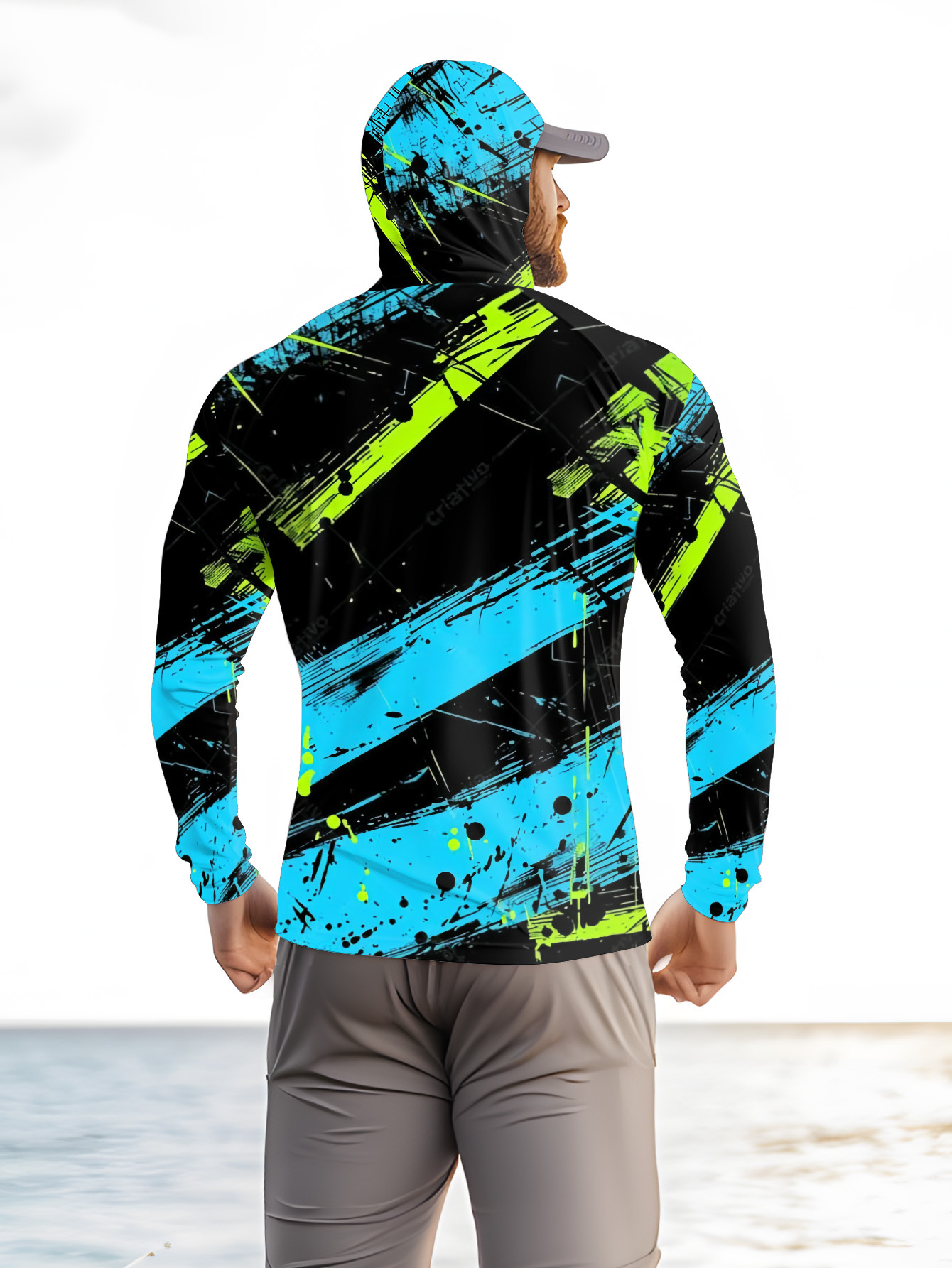 釣り用フーディー メンズ 長袖 速乾性 通気性 UVカット  - Mens Fashion Summer のレビューと価格