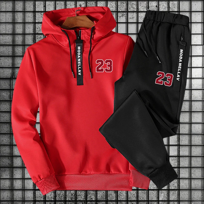 メンズ、レディース、セットアップ／パーカー／パンツ、2026 - Men'S Fashion Zipper Hoodie のレビューと価格