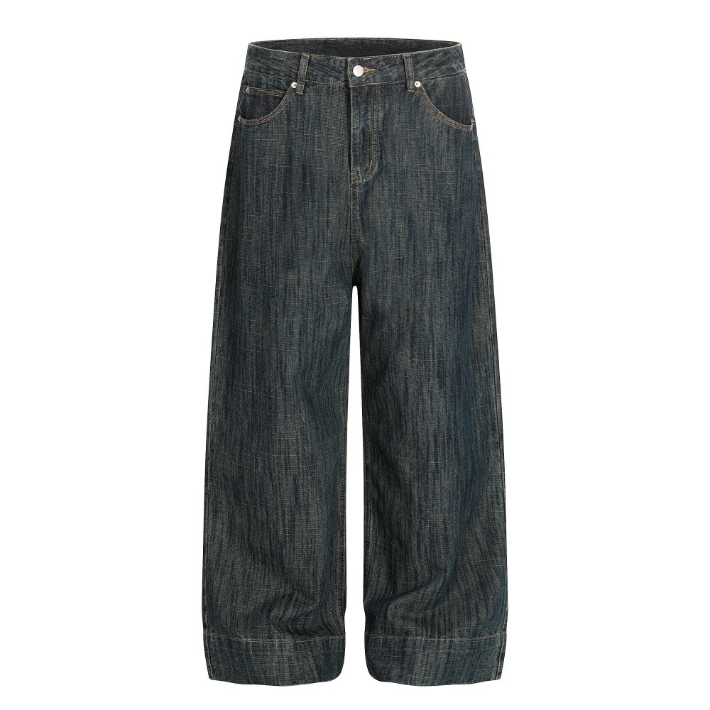 2026 新アメリカンレトロカジュアルバギーストレートレッグ - Men'S Fashion With Baggy Jeans のレビューと価格