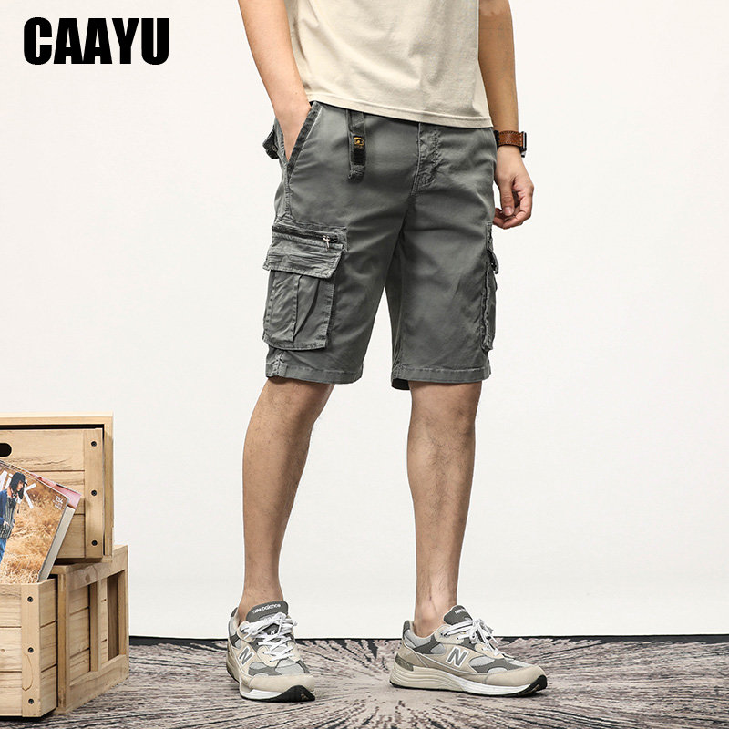 Caayu-メンズカーゴショーツ,タクティカルカーゴパンツ, - Men'S Fashion Khaki Pants のレビューと価格