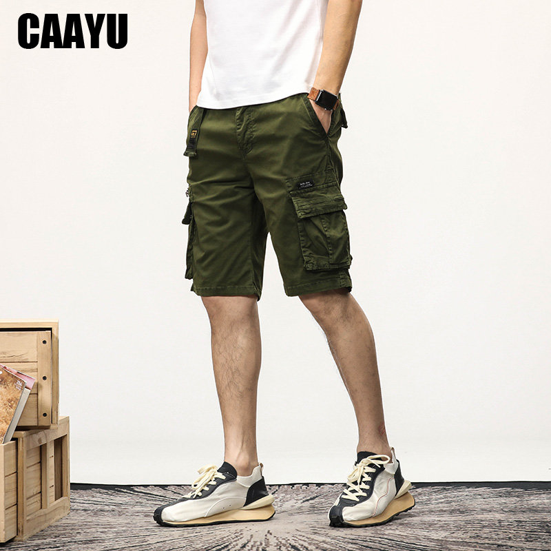 Caayu-メンズカーゴショーツ,タクティカルカーゴパンツ, - Men'S Fashion Khaki Pants のレビューと価格