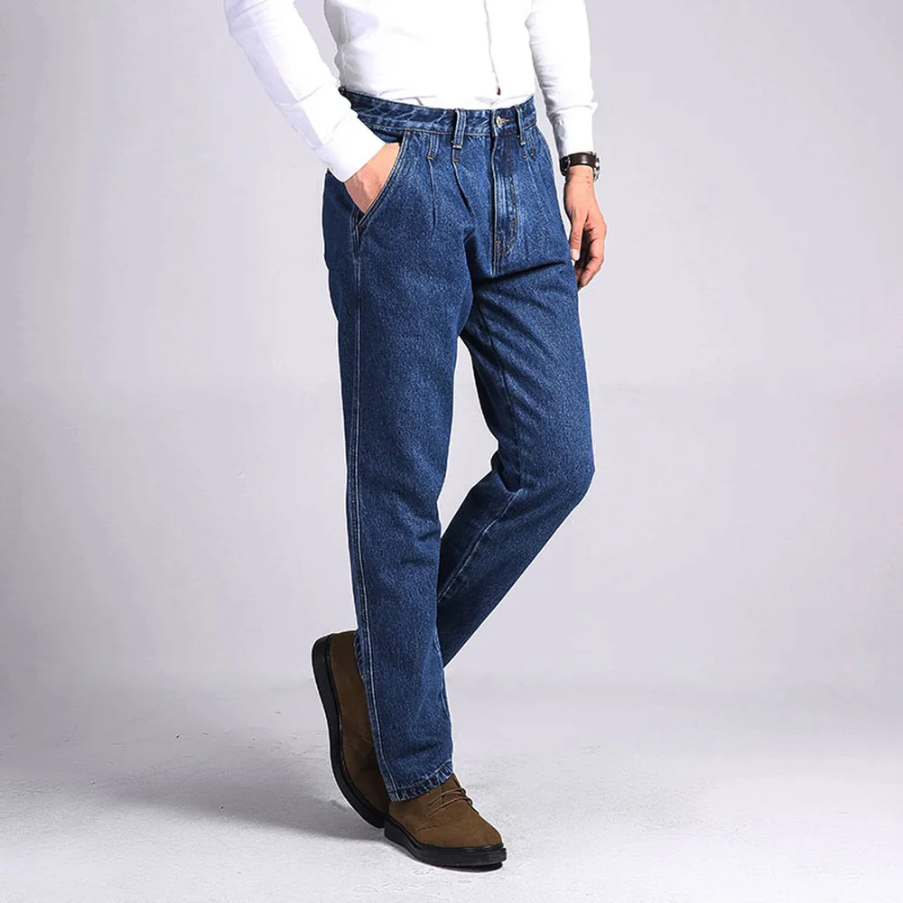 虎城メンズ綿 100% 厚手のジーンズデニムパンツファッショ - Men'S Fashion With Baggy Jeans のレビューと価格